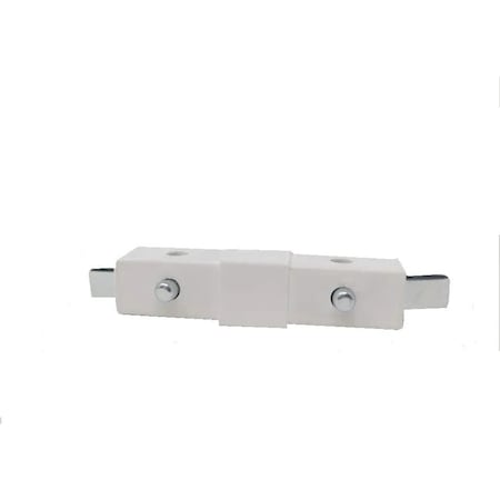 Eztube 2-Way White Straight Coupler Connector  Quick-Release 200-30 WH-QR 200-302 WH-QR